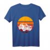 Vintage Trabant im Sonnenuntergang - Kultiges DDR Auto T-Shirt für Trabifans & Nostalgiker