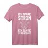 Ich Spare Strom Ich Fahre Verbrenner - Lustiges Auto T-Shirt für Benzin- und Diesel-Fahrer mit Humor