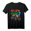 Kinder Monster Truck Geburtstag T-Shirt – Lustiges Geschenk für 2-Jährige Jungen, Offroader & SUV Fan, Perfekt für Geburtstag & Kindergarten