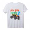 Kinder Monster Truck Geburtstag T-Shirt – Lustiges Geschenk für 2-Jährige Jungen, Offroader & SUV Fan, Perfekt für Geburtstag & Kindergarten