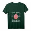 Damen T-Shirt mit V-Ausschnitt: Mir reicht's ich geh Backen - Lustiges Backmotiv für Bäckerinnen & Geschenkidee für Hobbybäckerinnen zu Geburtstag & Weihnachten