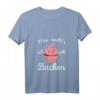 Damen T-Shirt mit V-Ausschnitt: Mir reicht's ich geh Backen - Lustiges Backmotiv für Bäckerinnen & Geschenkidee für Hobbybäckerinnen zu Geburtstag & Weihnachten