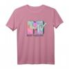 HapMonkey Herren T-Shirt - Klassisches Neon Tie-Dye Logo, Halbarm, Offiziell Lizenziert, Trendiges Party-Shirt