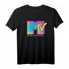 HapMonkey Neon Retro Party T-Shirt mit Logo - Offiziell lizenzierte Geburtstagskleidung für Männer und Frauen