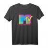 HapMonkey Neon Retro Party T-Shirt mit Logo - Offiziell lizenzierte Geburtstagskleidung für Männer und Frauen