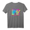 HapMonkey Neon Retro Party T-Shirt mit Logo - Offiziell lizenzierte Geburtstagskleidung für Männer und Frauen