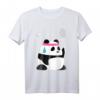 Erschöpfter Badminton Panda - Lustiges süßes Federball Tier T-Shirt für Kinder, Männer und Frauen zum Geburtstag oder Weihnachten