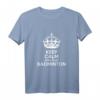 Keep Calm and Play Badminton T-Shirt – Lustiges Geschenk für Badmintonspieler und Trainer zu Weihnachten & Geburtstag