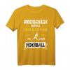 Unterschätze Nie Einen Alten Mann - Witziges Federball Badminton T-Shirt für Herren, Stylisch & Freizeit geeignet