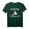 „Fridays for Badminton“ Parodie Freiheit für Sport Geschenk T-Shirt – Trendiges Badminton-Shirt für Umweltbewusste und Sportfans