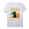 Einer von uns beiden spielt besser als du - Lustiges Tischtennis T-Shirt für Profis & Freizeitspieler