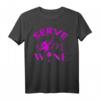Serve Me Wine Funny Badminton Player Drinking Gift T-Shirt for Women – Humorous Sportswear for Ladies, Moms & Friends