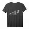 Badminton Federball Evolution Sport T-Shirt – Klassisch geschnitten mit doppeltem Saum für Sport & Freizeit