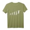 Badminton Federball Evolution Sport T-Shirt – Klassisch geschnitten mit doppeltem Saum für Sport & Freizeit