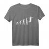 Badminton Federball Evolution Sport T-Shirt – Klassisch geschnitten mit doppeltem Saum für Sport & Freizeit