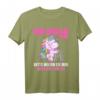 Ich bin 50 Bitte helfen Sie mir über Straße - Lustiges Einhorn T-Shirt zum 50. Geburtstag für Frauen, Mama & Freundin
