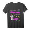 Junggesellinnenabschied T-Shirt mit Einhorn-Design - Lustiges Gruppenshirt für Polterabend & Hochzeit, Perfekt für den letzten Tag vor dem Ring