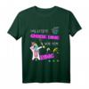 Junggesellinnenabschied T-Shirt mit Einhorn-Design - Lustiges Gruppenshirt für Polterabend & Hochzeit, Perfekt für den letzten Tag vor dem Ring
