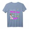 Junggesellinnenabschied T-Shirt mit Einhorn-Design - Lustiges Gruppenshirt für Polterabend & Hochzeit, Perfekt für den letzten Tag vor dem Ring