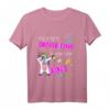 Junggesellinnenabschied T-Shirt mit Einhorn-Design - Lustiges Gruppenshirt für Polterabend & Hochzeit, Perfekt für den letzten Tag vor dem Ring