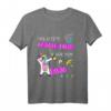 Junggesellinnenabschied T-Shirt mit Einhorn-Design - Lustiges Gruppenshirt für Polterabend & Hochzeit, Perfekt für den letzten Tag vor dem Ring