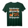 Lustiges Schnecken Spruch Anti Laufen Humor Halbarm T-Shirt - Witziges Design für Jogger, Entspannte & Stressfreie Freizeit