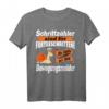 Lustiges Schnecken Spruch Anti Laufen Humor Halbarm T-Shirt - Witziges Design für Jogger, Entspannte & Stressfreie Freizeit