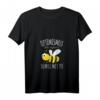 Damen Sumsi mit Po Optimismus T-Shirt – Lustiges Imker Bienen Honig Spruchshirt für Bienenfreunde, Zeidler & Bienenzüchter