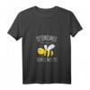 Damen Sumsi mit Po Optimismus T-Shirt – Lustiges Imker Bienen Honig Spruchshirt für Bienenfreunde, Zeidler & Bienenzüchter