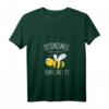 Damen Sumsi mit Po Optimismus T-Shirt – Lustiges Imker Bienen Honig Spruchshirt für Bienenfreunde, Zeidler & Bienenzüchter