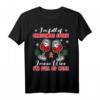 Lustiges Wein Weihnachts T-Shirt – Humorvolles Outfit für Weihnachtsfeier & Party, Geschenkidee für Weinliebhaber