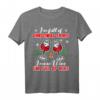 Lustiges Wein Weihnachts T-Shirt – Humorvolles Outfit für Weihnachtsfeier & Party, Geschenkidee für Weinliebhaber