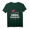 Große Schwester 2023 Geschenk T-Shirt für werdende große Schwestern - Süßes Outfit für die Geschwisterankündigung