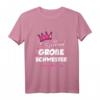 Große Schwester 2023 Geschenk T-Shirt für werdende große Schwestern - Süßes Outfit für die Geschwisterankündigung