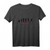 Die Evolution des Läufer - Running Marathon Läuferin T-Shirt für Frauen, Geschenkidee für Joggerinnen & Marathonläuferinnen