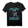 Coole Jungs spielen Eishockey T-Shirt – Perfektes Geschenk für junge Eishockeyfans, Hockeyspieler & Torwarte zu Weihnachten & Geburtstag