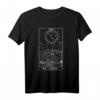 Tarot Karte The Moon T-Shirt – Mystisches Okkult Geschenk für Tarot Leser, Hexen & Spirituelle mit Mond-Design
