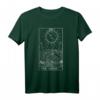 Tarot Karte The Moon T-Shirt – Mystisches Okkult Geschenk für Tarot Leser, Hexen & Spirituelle mit Mond-Design