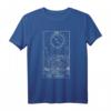 Tarot Karte The Moon T-Shirt – Mystisches Okkult Geschenk für Tarot Leser, Hexen & Spirituelle mit Mond-Design