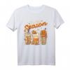 Tis The Season Pumpkin Spice Latte Halloween Herbst Kaffee T-Shirt – Perfekt für Herbst-, Halloween- und Kürbis-Gewürz-Liebhaber