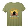 Du Bist Lustig Dich Töte Ich Zuletzt - Lustiges Katzen T-Shirt mit Spruch, verrückter Katze & Blutigem Messer, Perfekt für Katzenliebhaber & Horror-Fans