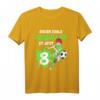 Kinder 8. Geburtstag Junge Fußball T-Shirt - Cooles Geburtstagsgeschenk für kleine Fußballfans