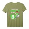 Kinder 8. Geburtstag Junge Fußball T-Shirt - Cooles Geburtstagsgeschenk für kleine Fußballfans