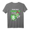 Kinder 8. Geburtstag Junge Fußball T-Shirt - Cooles Geburtstagsgeschenk für kleine Fußballfans