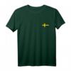 Flagge Schweden Sverige T-Shirt - Skandinavisches Design für Männer & Frauen, Unterstützung der schwedischen Nationalmannschaft, ideal als Fan- und Sportswear
