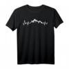 Herzschlag Fahrrad T-Shirt für Radsportler, Mountainbike, BMX & Downhill – Perfekte Geschenkidee für Radfahrer und Triathlon-Fans