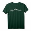 Herzschlag Fahrrad T-Shirt für Radsportler, Mountainbike, BMX & Downhill – Perfekte Geschenkidee für Radfahrer und Triathlon-Fans
