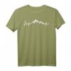 Herzschlag Fahrrad T-Shirt für Radsportler, Mountainbike, BMX & Downhill – Perfekte Geschenkidee für Radfahrer und Triathlon-Fans