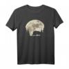 Jäger T-Shirt Wildschwein Keiler mit Vollmond - Perfektes Geschenk für Jäger und Wildschwein-Liebhaber
