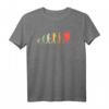 Retro Eishockey Evolution Geschenk für Eishockeyspieler - Vintage Design T-Shirt als perfektes Sportgeschenk